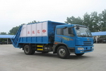 解放1163平頭單橋壓縮式垃圾車(chē)