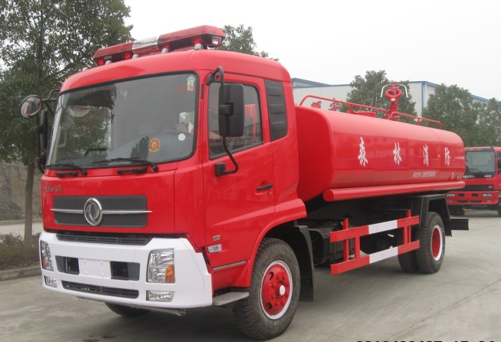 10-12噸消防灑水車(chē)(東風(fēng)天錦消防灑水車(chē))