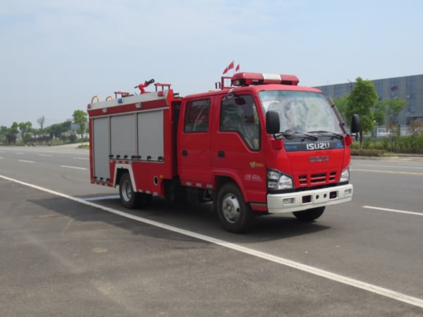慶鈴2.5噸水罐消防車(chē)
