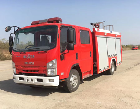 國六五十鈴3.5噸水罐消防車(chē)