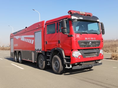國六豪沃18噸泡沫消防車(chē)