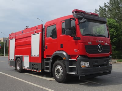 國六陜汽8噸泡沫消防車(chē)