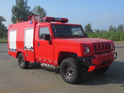 國六北汽勇士1噸水罐消防車(chē)