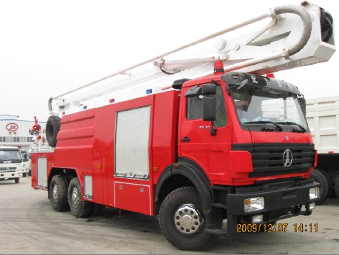 舉高噴射消防車(chē)