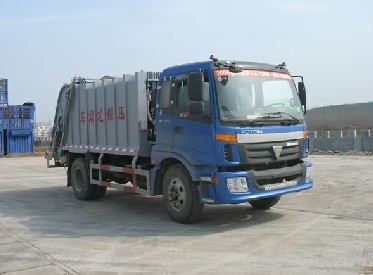 福田壓縮式垃圾車(chē)
